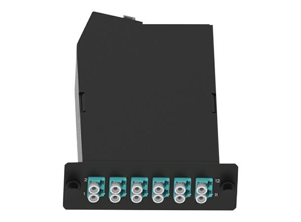 LinkIT MTP Cassette OS2 12xLC-1MTP Ver.A USConec Connectors 