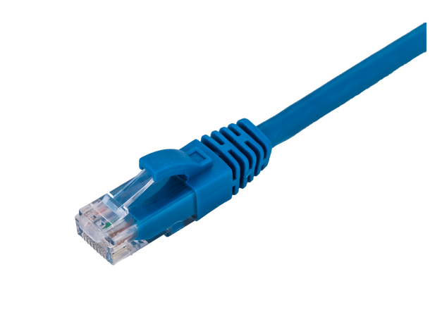 LinkIT Patch U/UTP Cat6 Blå 1m AWG 24/7 | LSZH 