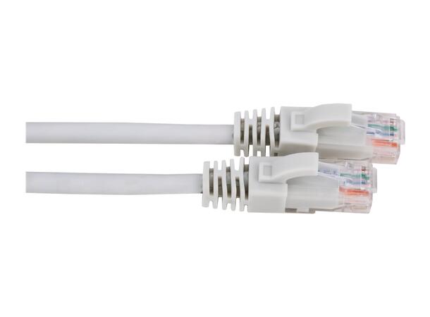 LinkIT Patch U/UTP Cat6 Grå 1m AWG 24/7 | LSZH 