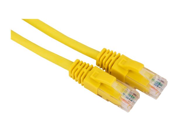 LinkIT Patch U/UTP Cat6 Gul 0.3m AWG 24/7 | LSZH 
