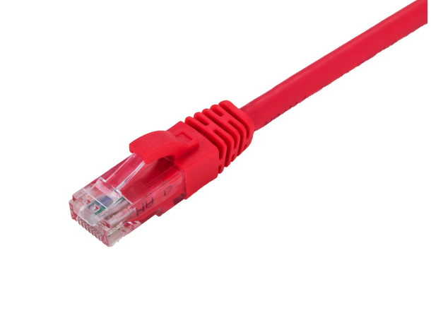 LinkIT Patch U/UTP Cat6 Röd 15m AWG 24/7 | LSZH 