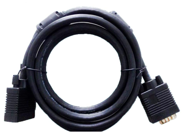 LinkIT SVGA/XGA kabel M-M Svart 2 m AWG 28 1920x1200@60Hz med ferrite 