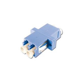 LinkIT Fiber adapter LC/LC Duplex SM | Clips and flanges | Blue