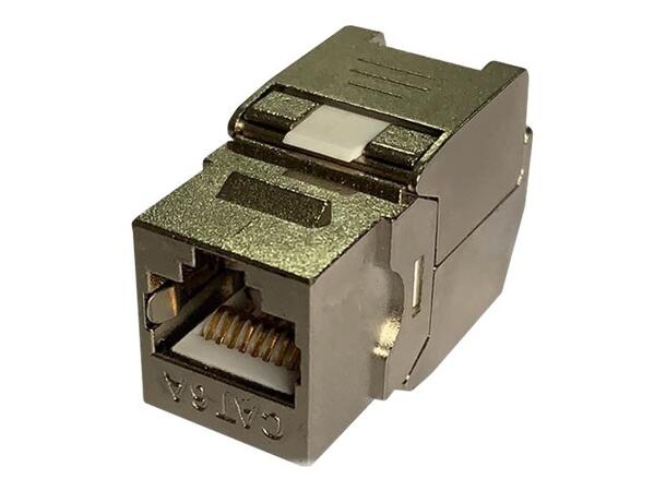 LinkIT Keystonemodul AWG28 STP Cat.6A för slim 28/1 AWG inst. kabel max 50met 
