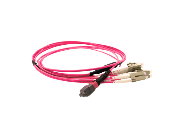 LinkIT MTP/MPO-B OM4 8c 7m USConec MTP Elite female - 8xLC | LSZH 