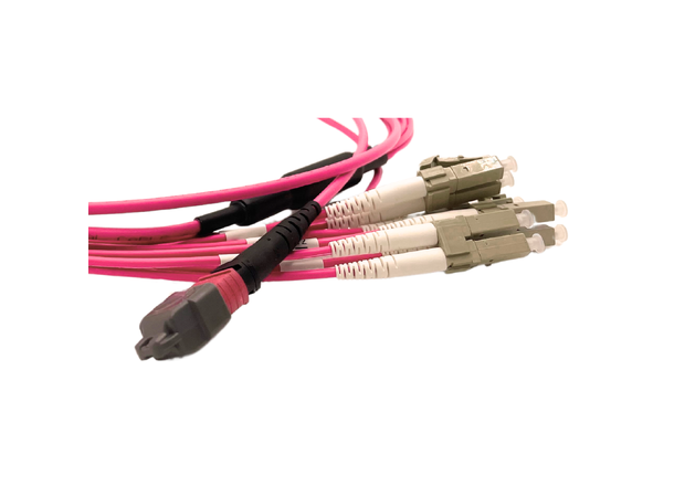 LinkIT MTP/MPO-B OM4 8c 7m USConec MTP Elite female - 8xLC | LSZH 