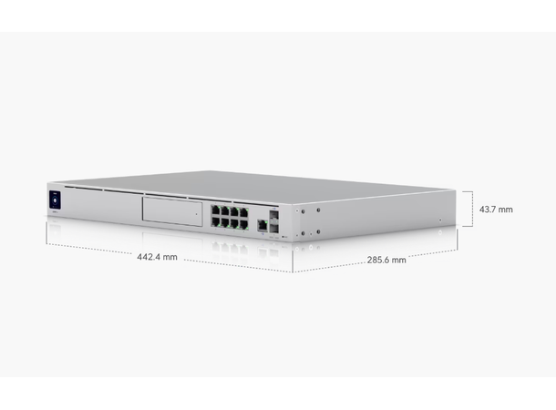 Ubiquiti UniFi Dream Machine PRO 9xRJ45, 2xSFP+, 3.5" HDD Slot 