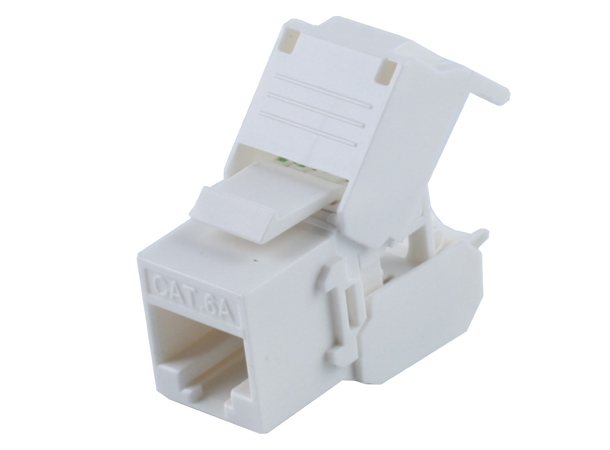 LinkIT Keystonemodul Cat.6A UTP Premium Passer 23-26 AWG inst. kabel 