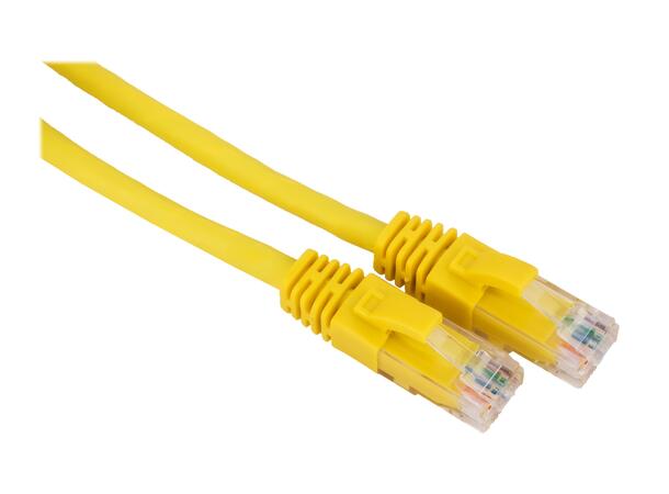 LinkIT Patch U/UTP Cat6 Gul 1m AWG 24/7 | LSZH 