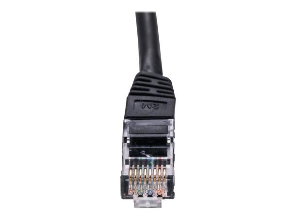 LinkIT Patch U/UTP Cat6 Svart 20m AWG 24/7 | LSZH 