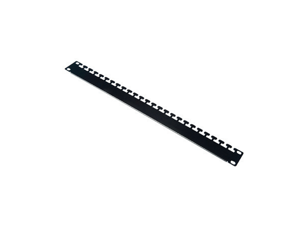 Lande Cable Fastening Rail 1U D800 Strips Rail for D800 Cabinet | Black 