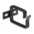 Lande Cable mgmt. rings 5 pcs. Black 0U Vertical cable rings of steel|44x60mm