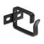 Lande Cable mgmt. rings 5 pcs. Black 0U Vertical cable rings of steel|44x60mm