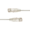 LinkIT SlimPatch U/UTP Cat6a White 1m AWG 28/7 | LSZH | 3,6mm