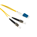 LinkIT fiber patch OS2 LC/ST 3m Duplex | SM | LSZH | Yellow