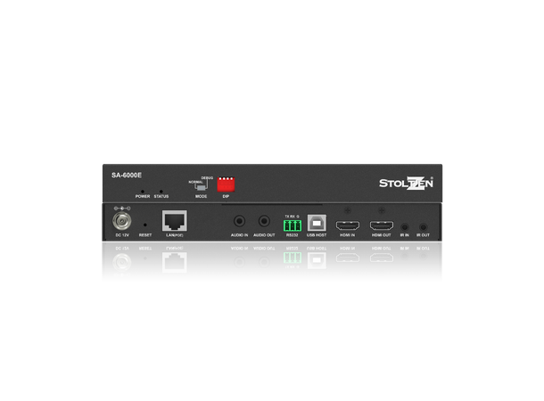 Stoltzen Apollo 6000 Encoder UHD 4K@30 HDCP 2.2 USB-KVM PoE 1-2fps delay 
