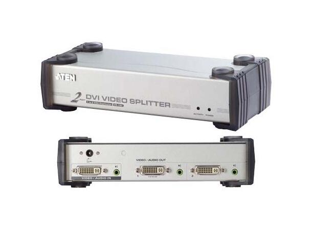 Aten VS162 2-Port DVI/Audio Splitter DVI | Minijack | 1920x1200 