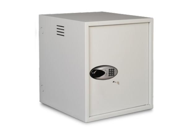 Lande Wall cab. Grey 12U W600xD600 Code ANTIvandal|w/Code lock 