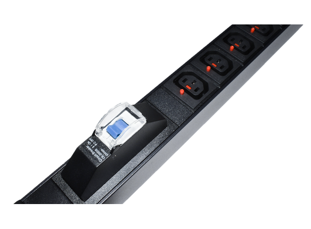 LinkIT 19" PDU 8xc13 Lockable 2M C20 | 16A | Circuit Breaker | 1U 
