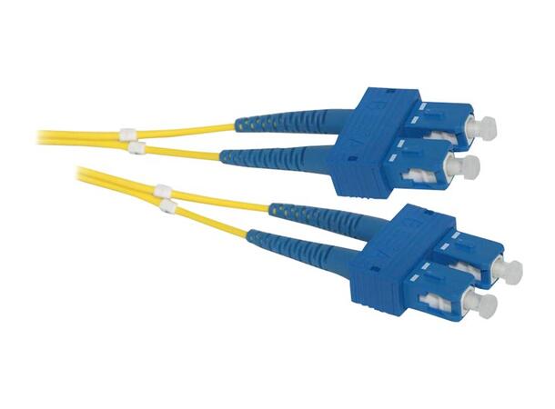 LinkIT fiber patch OS2 SC/SC 20m Duplex | SM | LSZH | Yellow 