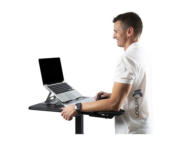 KENSON GetUpDesk Single Electric Height-Adjustable Desk | Black 
