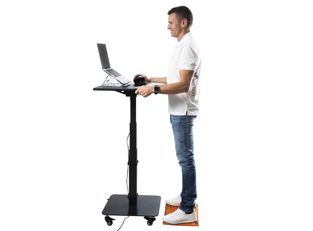 KENSON GetUpDesk Single Electric Height-Adjustable Desk | Black 