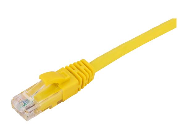 LinkIT Patch U/UTP Cat6 Gul 3m AWG 24/7 | LSZH 