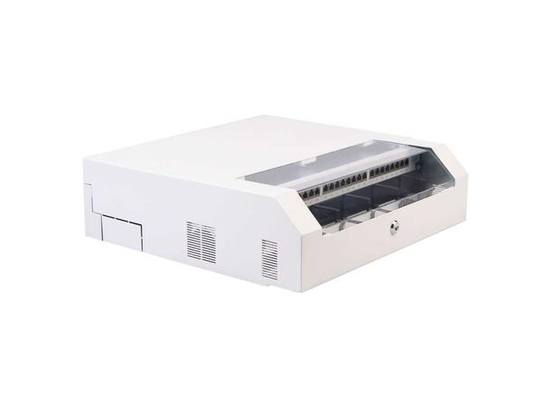 Lande Wall rack W500xD475 Grey 5U SLIMbox 19" | MODEL 1 | 3+2U | H155 