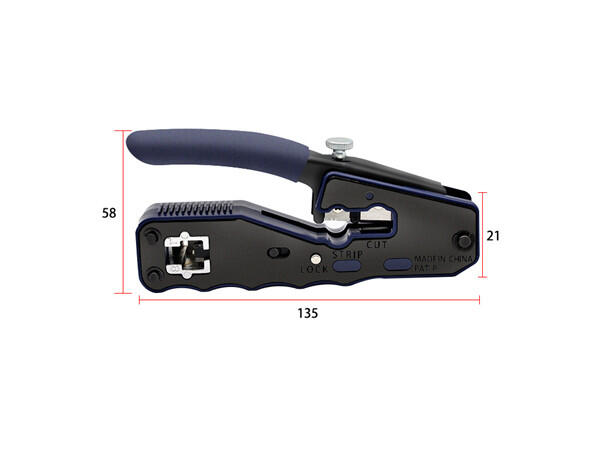 LinkIT Crimp tool RJ45 and RJ12 plug Crimp, stripping, RJ45 8P8C/RJ12 6P6C 