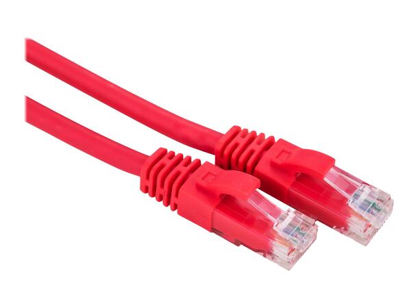 LinkIT Patch U/UTP Cat6 Röd 3m AWG 24/7 | LSZH 