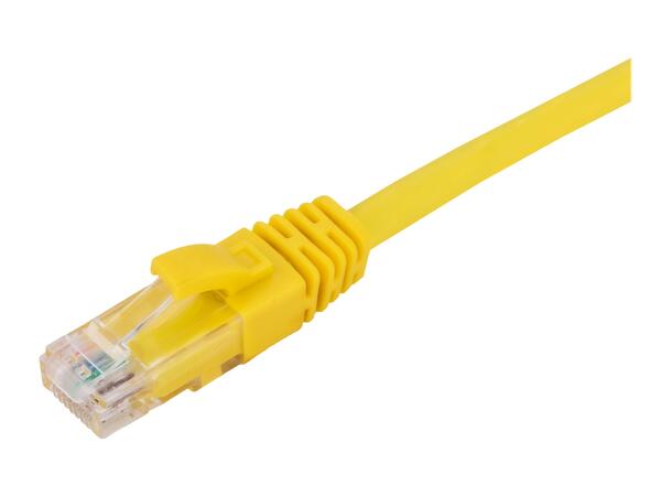 LinkIT Patch U/UTP Cat6 gul 5m AWG 24/7 | LSZH 