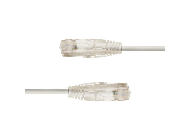LinkIT SlimPatch U/UTP Cat6a Vit 3m AWG 28/7 | LSZH | 3,6mm 