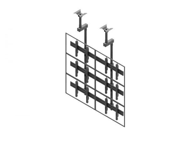 Edbak Ceiling Mount 50"-57" 2x3 with ceiling mount and screen strip 