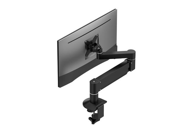 KENSON Monitor arm with gas lift Black | Up to 32" | Easy mounting 