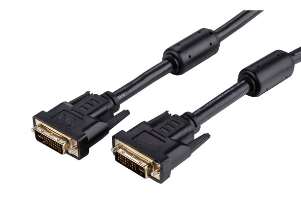 LinkIT DVI-D kabel Dual Link M-M 2 m Ferrit 2560x1600 Pixel 60Hz