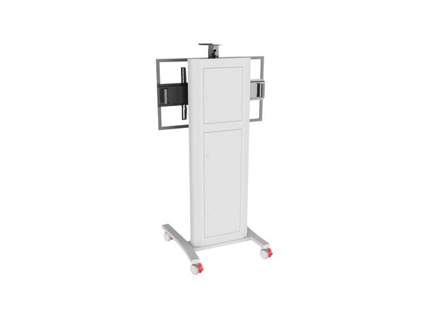 EDBAK Tralle VCTX170 VideoKonferanse 1x 42"-70" | Kamera- og codec-hylle 