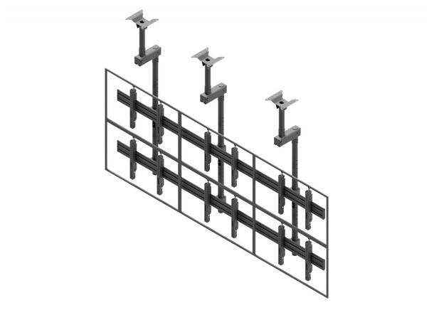 Edbak Ceiling Mount 40"-47" 3x2 with ceiling mount and screen strip 