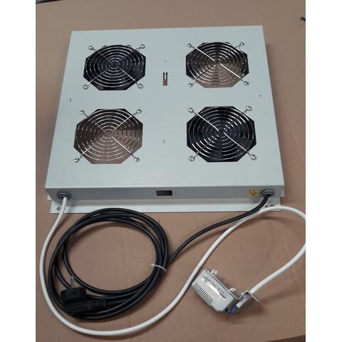 Lande Fan kit for floor cabinets Black 2 fans | w/adjustable thermostat