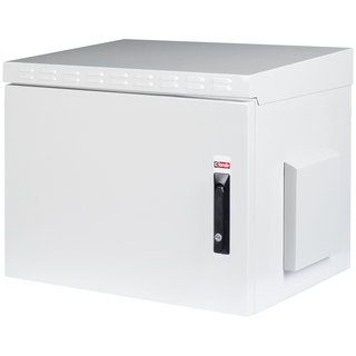 Lande Safebox Outdoor 9U W600xD450xH579 | Grey | 100kg | 19"