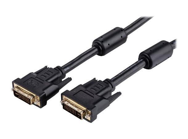 LinkIT DVI-D  kabel Dual Link M/M 10 m 2560 x 1600 piksler, 60Hz, 28AWG 