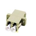 LinkIT Fiber adapter LC/LC Duplex MM | Clips and flanges | Beige