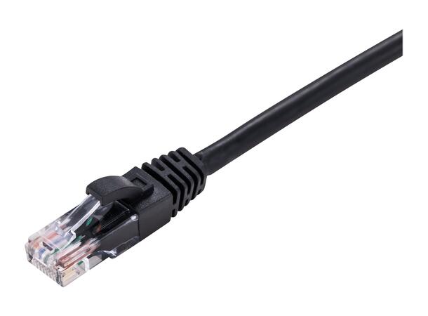 LinkIT Patch U/UTP Cat6 svart 5m AWG 24/7 | LSZH 