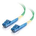 LinkIT fiber patch OS2 LC/LC 0.5m Duplex | SM | LSZH | Green