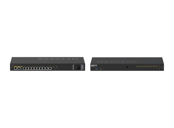 Netgear GSM4212 AV Line M4250 12-Port | 8xPoE+ 125W | 2x1G | 2xSFP