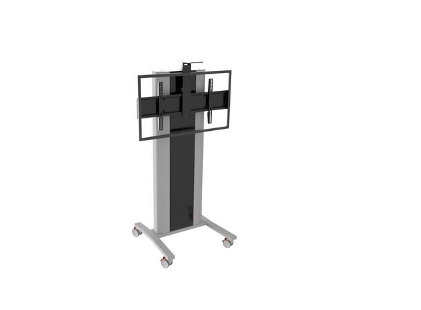 EDBAK Trolley VCTX190 VideoConference 1x 79"-90" | Camera- and codec shelf 