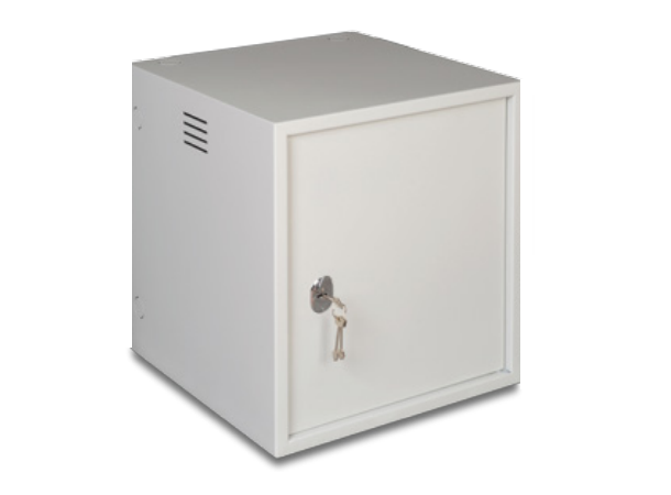Lande Wall cab. Grey  7U W600xD600 Key ANTIvandal|w/Key lock 