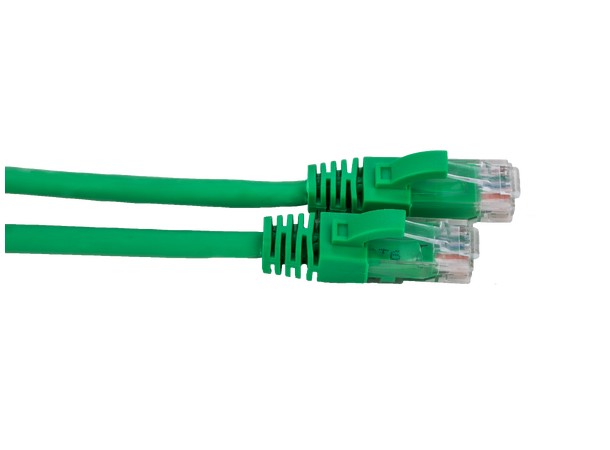 LinkIT Patch U/UTP Cat6 Green 0.3m AWG 24/7 | LSZH 