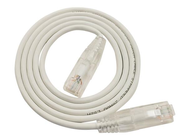 LinkIT SlimPatch U/UTP Cat6a Vit 7.5m AWG 28/7 | LSZH | 3,6mm 