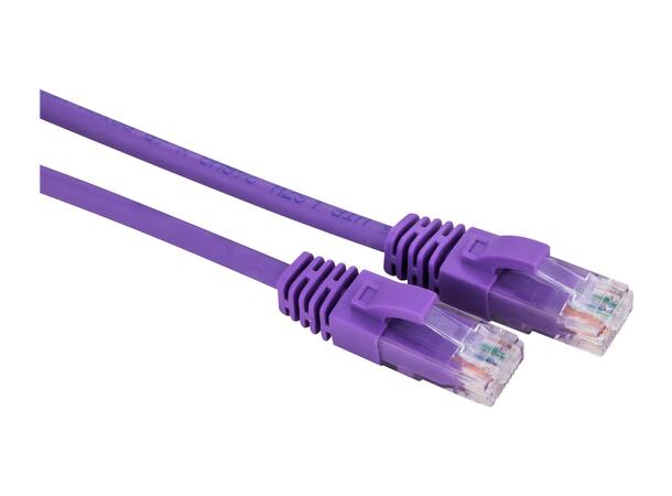 LinkIT Patch U/UTP Cat6 Lila 1.5m AWG 24/7 | LSZH 
