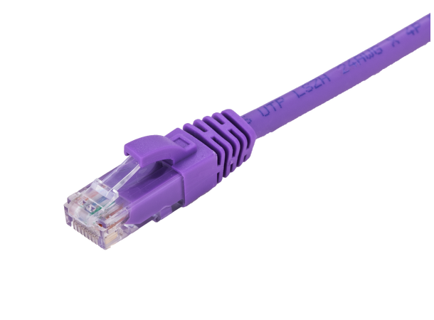 LinkIT Patch U/UTP Cat6 Purple 1.5m AWG 24/7 | LSZH 